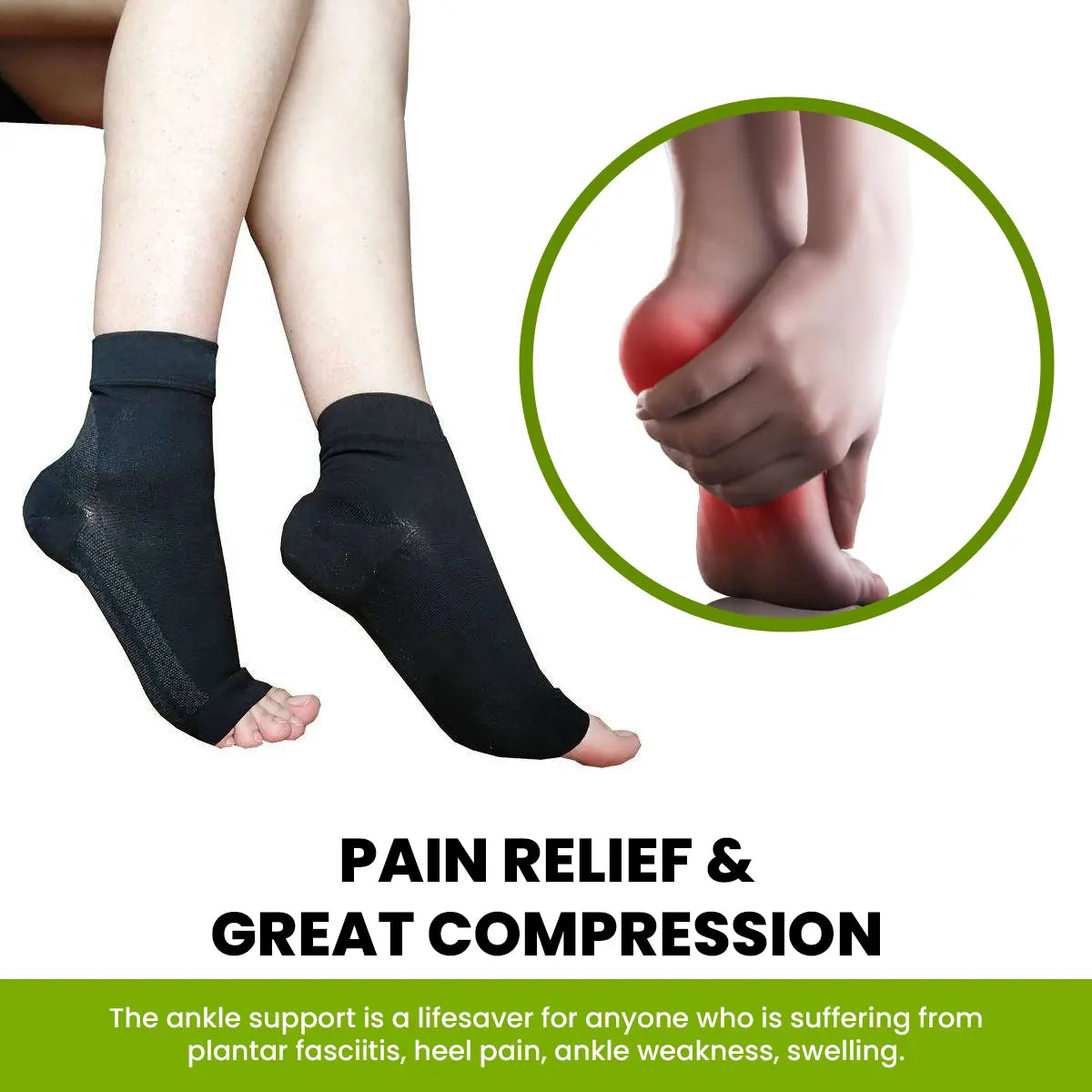 Elastic Compression Plantar Fasciitis Socks