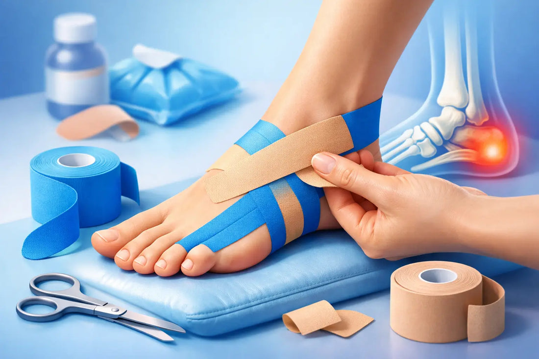 How to Tape Foot for Plantar Fasciitis Relief