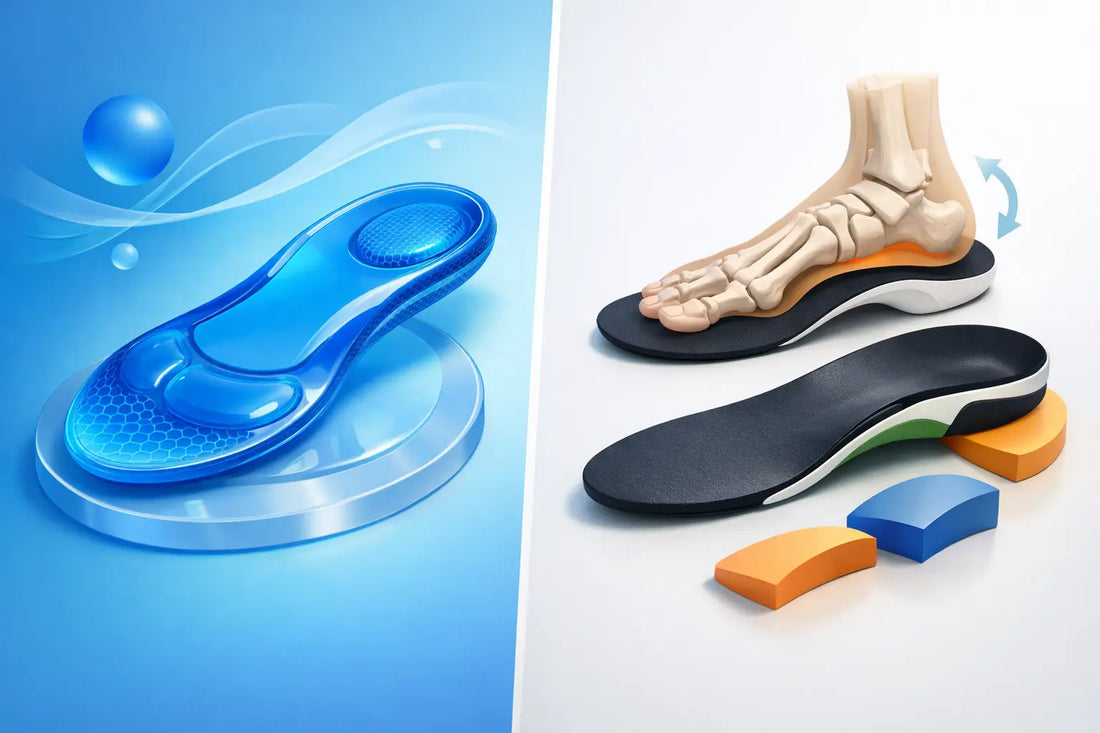 Gel Insoles vs Orthotic Inserts: Which Helps?