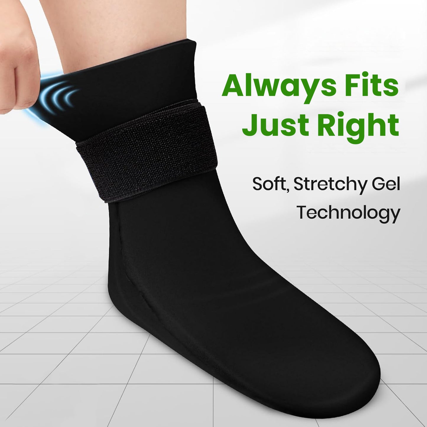 Hot and Cold Therapy Socks for Heel & Arch Pain