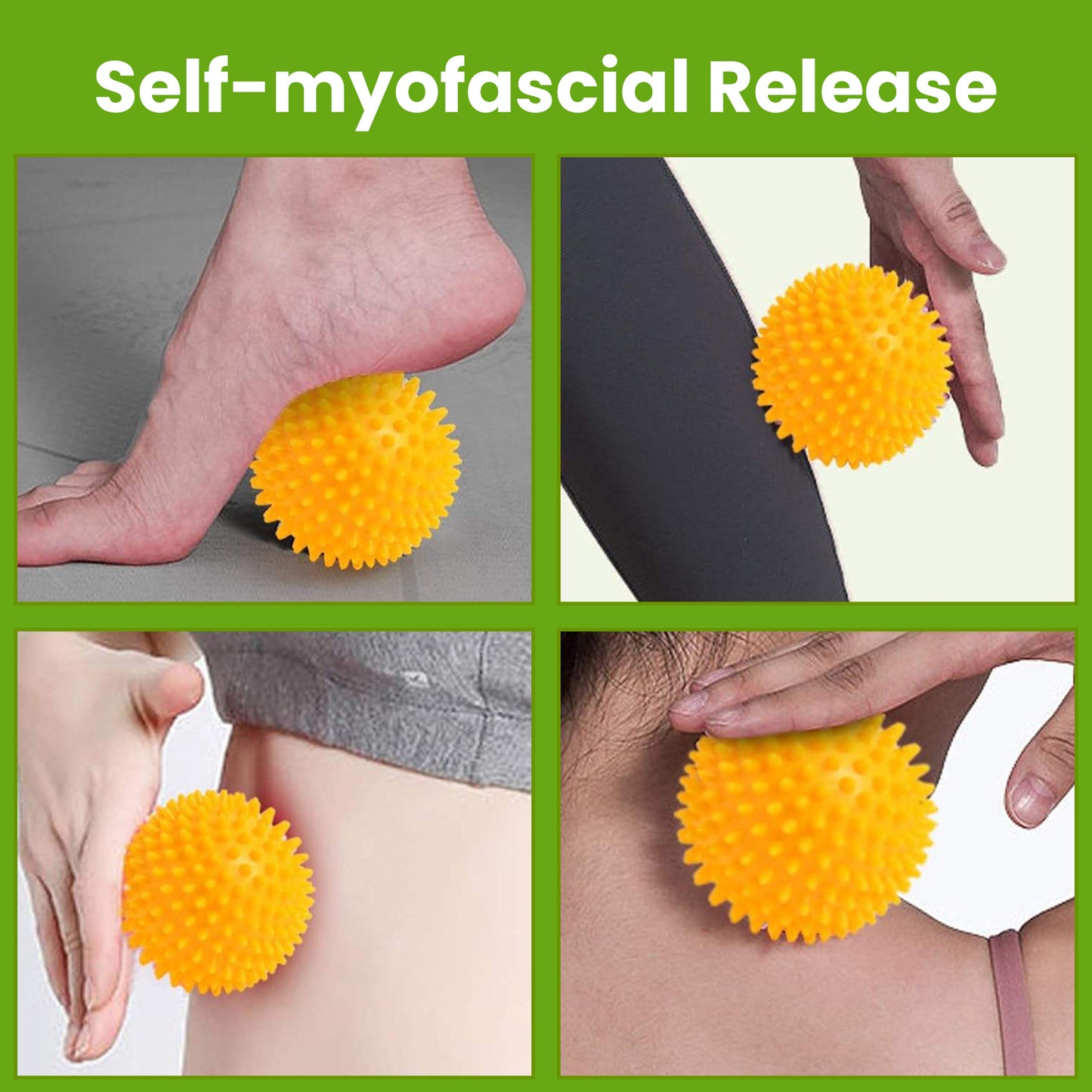 Massage Roller & Ball Set for Pain Relief