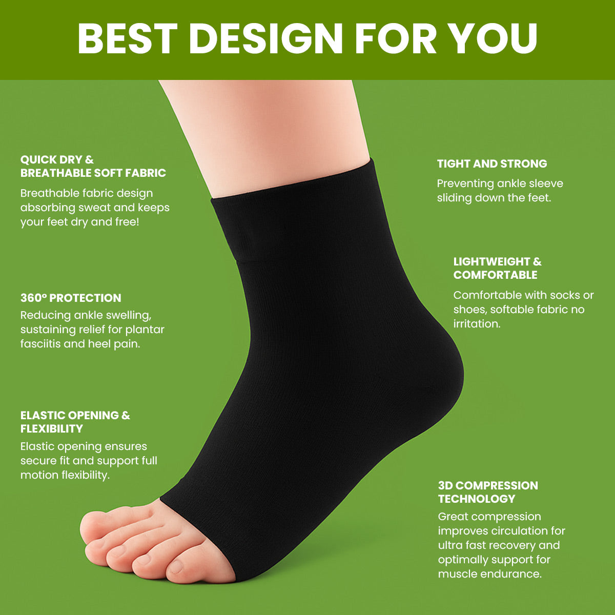 Compression Plantar Fasciitis Socks