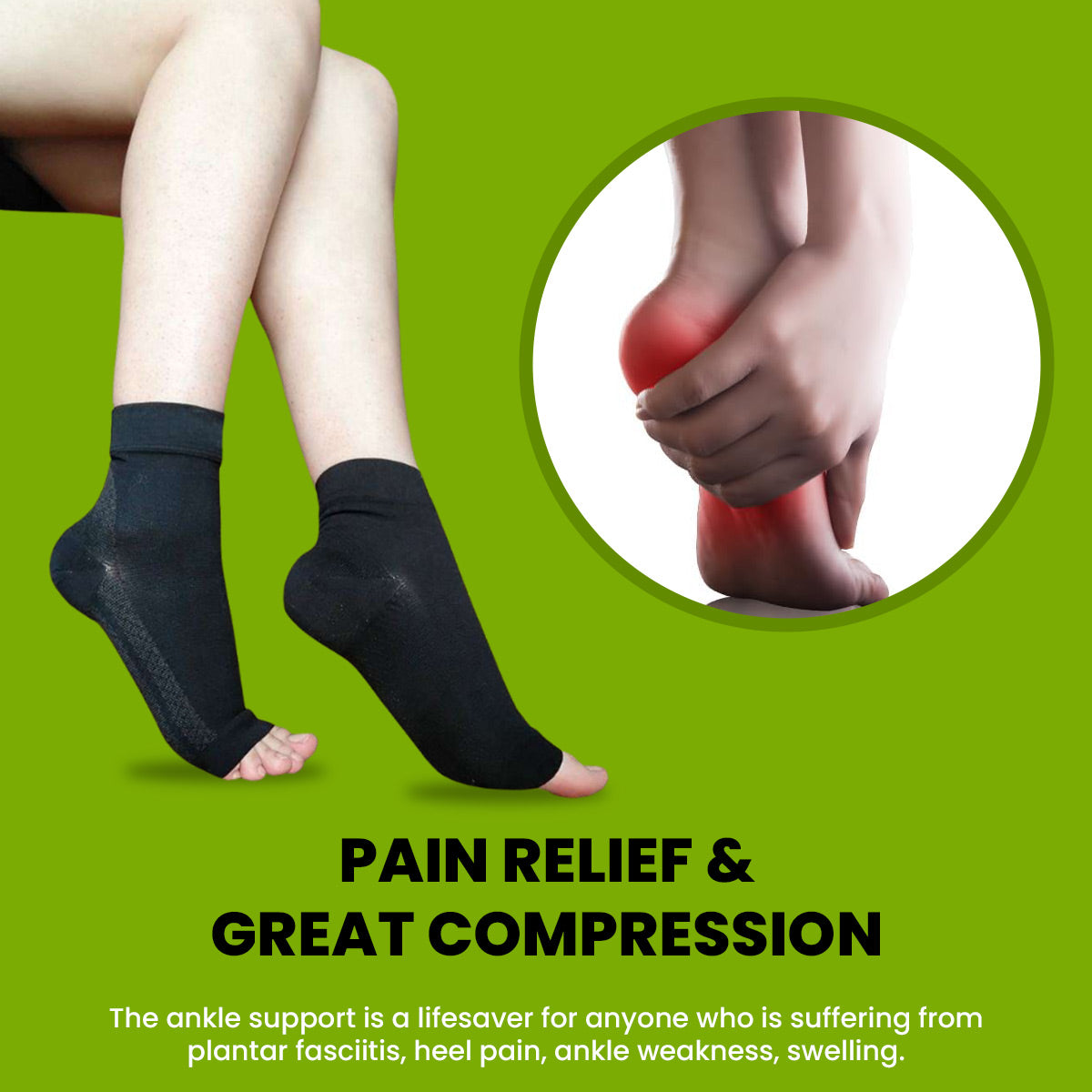 Compression Plantar Fasciitis Socks